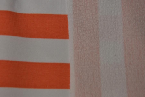 French Terry | Preppy Stripe Ringel | aprikot